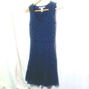AMERICAN RAG CIE Blue Casual Midi Dress